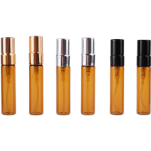 5ml sample refillable perfume amber glass vial